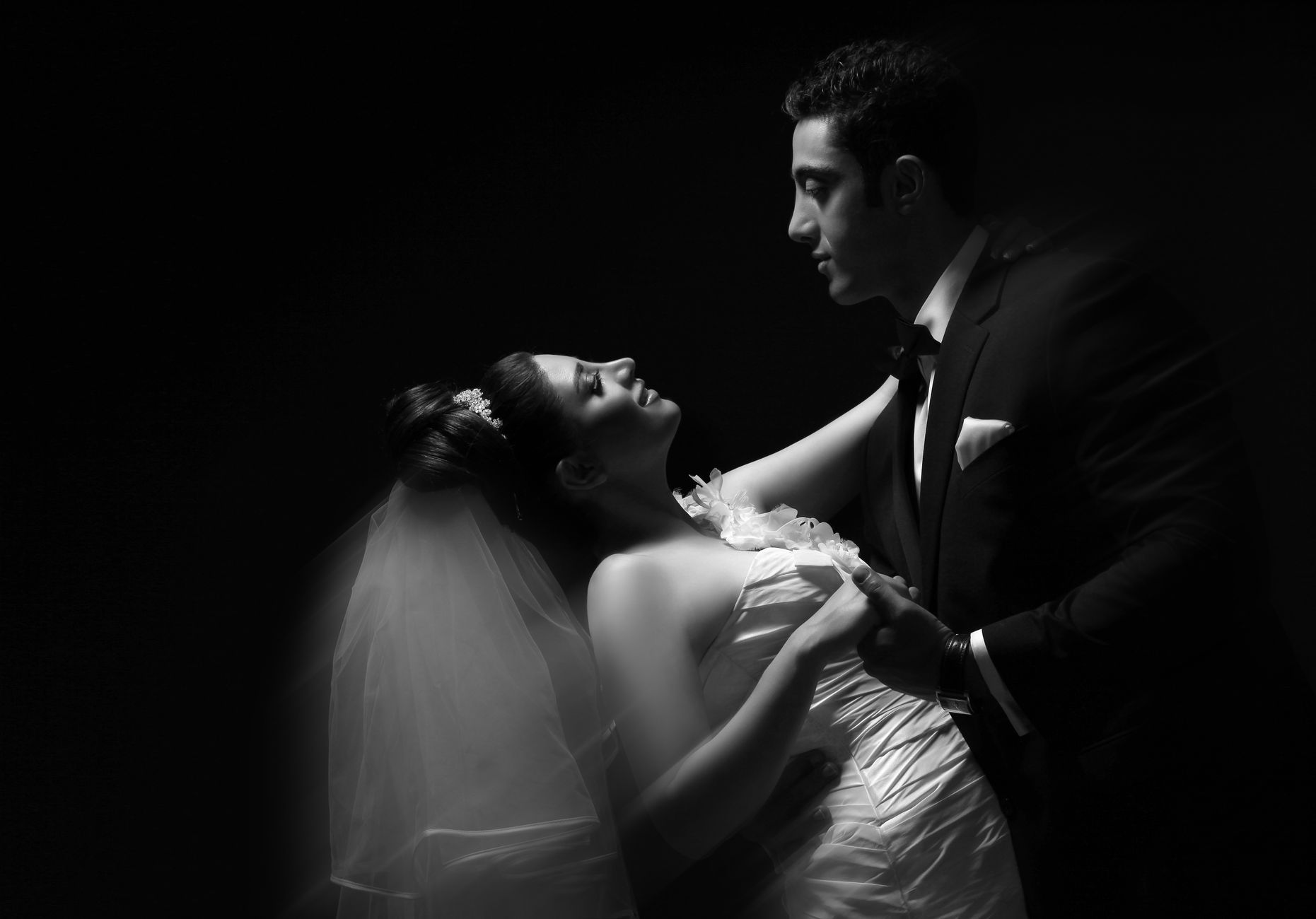 Pareja abrazada