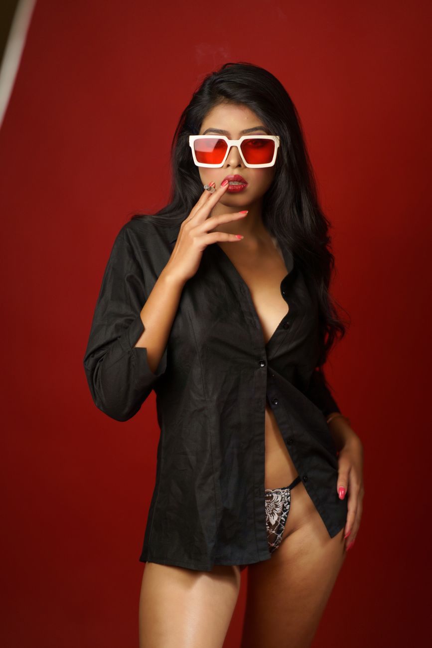 Mujer joven y seductora